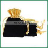 Small Quantity Accept Cheap Custom Velvet/cotton Drawstring Pouch Bag,stock Women's Lady Jewelry Bag Wholesale thumbnail-1