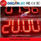 Single Color P10 Outdoor Led Advertising Screen/ Gas Led Gas Price Sign With High Quality