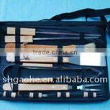 7pcs bbq tool set with aluminum case / 4 pcs BBQ set with portable oxford bag A