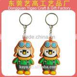 Soft PVC Embossed Anime Figure Keychain for Promotion Gifts thumbnail-2