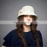 bucket hat with lace and diamond