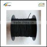 OEKO-TEX100 Standard Black Elastic Braided Rope Cord 3mm