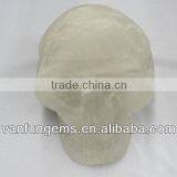Wholesale Gemstone Smoky Quart Skull Carving Skull thumbnail-1