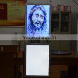 Standard A4 Size Led Light Photo Frame Acrylic Hanging Photo Frame, Led Light Panel for Advertising thumbnail-3