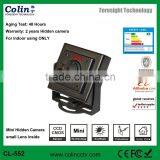 Colin 700tvl hi vision mini hidden infrared car camera h.264 hidden camera