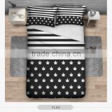 fashion manufacture 3D print bedding sets soft home textile four season collection colorful print funny animal children printing