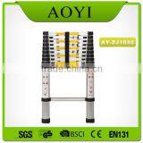 32 Foot Extension 20cm Aluminum Step Ladder AY-ZJ1032 With EN131 thumbnail-3