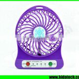 Hot Selling Promotion Gift Rechargeable Battery Mini Fan Wholesale