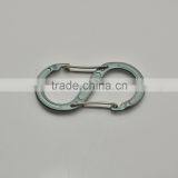 S Shape Double Gates Carabiner Colored thumbnail-3