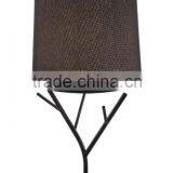 MT5245-B 2016 New Wood Led Table Lights Desk Lamp Bed Side Lamp Fabric Shade High Quality