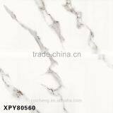 New Design! 800x800mm White Marble Polished Glazed Porcelain Floor Tile