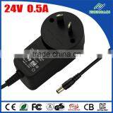 220V 24V Power Supply 24V 0.5A AC Adaptor Class 2 Transformer