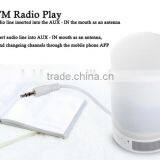 Colorful LED Light Smart Desk Lamp With Loudspeaker Inside Controlled by APP thumbnail-6