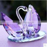 Beautiful Colorful Gift Crystal Swan thumbnail-3