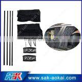 Folding Car Sunshades Polyester Fabric Mesh Car Sunshade thumbnail-4