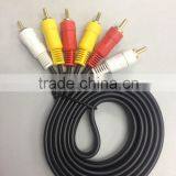 COPPER 3RCA TO 3RCA WITH GOLD PLATED thumbnail-1