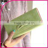Temperament Sweet Butterfly Knot Upscale Retro Matte Leather Wallet thumbnail-1