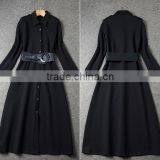 New Europe 2016 Women's Cotton Long Dresses Bohemian Femme Casual Clothing Slim Party Dresses thumbnail-4