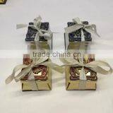 Factory Direct Sale Exquisite Arabic Stamping Wooden Candy Box/baby Carriage Favor Boxes thumbnail-2