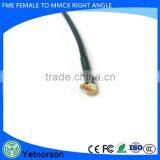 FME Male Plug to MMCX Male RA RF Jumper Pigtail Cable RG174 Adapter 20CM thumbnail-4