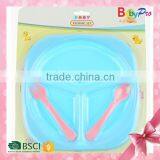 Babypro 2015 China Suppier Hot Hale Children Tableware Cheap Plastic Baby Bowl Set Baby Feeding Bowl thumbnail-2