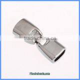 Wholesale New Arrival Lock Style Copper Leather Bracelet Clasps PMC-S007A thumbnail-1