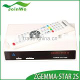Original Satellite Tv Receiver Zgemma-star 2S with Twin Tuner DVB-S2+S2 Zgemma-star Receiver
