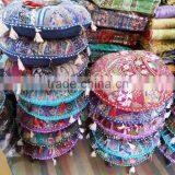Wholesale Lot of Exclusive Vintage Look OttomansFloor Round Cusions Online thumbnail-1
