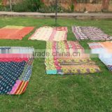 Unique Pribt &wonderful colors combination Indian Vintage Kantah Quilts