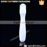 White Plastic Packaging Eye Serum no Leak 1/2oz Roller Bottle
