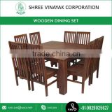 Modern Design Classic Finish Wooden Dining Table Set Available