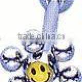 Smile Face Tongue Ring Body Jewelry thumbnail-1