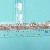 HC-4698-1 Hechun Fashion Sew on Ivory Pearl Beaded Trim thumbnail-5