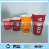 Custom Logo Printed Ripple and Tripple Wall Paper Cup and Lid thumbnail-1