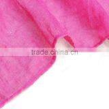 Butterfly Tassel Plain Color Most Popular Cute Scarf Cotton thumbnail-6