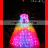 RF Remote Club Fairy Women Adult Costume With LED 2016 New thumbnail-2