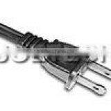 American UL/CUL AC Power Cord 10A 125V NEMA 1-15P Plug