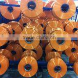 Dope Dyed Polyester Yarn Filament POY Knitting Yarn Blanket Yarn Semi Dull or Trilobal Bright China Manufacturer thumbnail-1