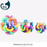 Voice Rainbow Ball Pet Dog Toy thumbnail-2