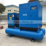 11KW 22KW industrial rotary screw air Compressor with air dryer air tank