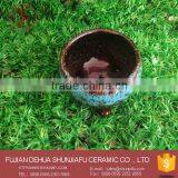 Garden Decor Ceramic Mini Succulent Plants Pots, Bonsai Pots China thumbnail-3