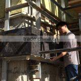 Exterior Facade Wall Cladding Indian Tan Brown Granite Tile thumbnail-5