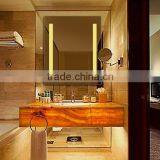 Lamxon Backlit Mirror With Frosted Mirror on the Left and Right Side thumbnail-2