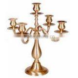 Golden Candelabra for Weddings Centre Table, Wedding Decorations Candelabrum Decoration Candlestick, Candelabra