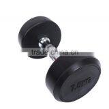 High Quality Crossfit Fixed Round Rubber Dumbbell thumbnail-5