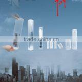 Printing Labelling Round Screw Twist Storage Visible Clear Plastic Tube HB thumbnail-2