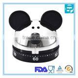 Stainless Steel Kitchen Timer With Mouse Shape thumbnail-1