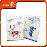 Custom Good Sell a5 Size Marry Christmas Greeting Card in Paper thumbnail-1