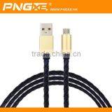High Speed Colorful Micro Braided Usb 2.0 Cable With Aluminum Casing thumbnail-4