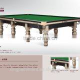 2016 12 ft Steel Cushion Star Solid Wood Snooker Table With Full Set of Accessories thumbnail-6